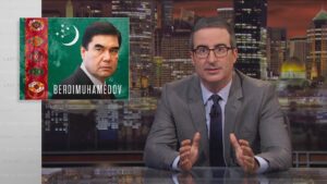 Gurbanguly Berdimuhamedov: como assunto no Last Week Tonight 