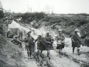 Gaita de foles em combates da Primeira Guerra Mundial